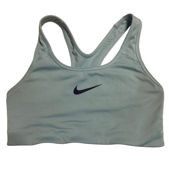 Nike Dri-Fit Sports Bra Women's Size Small Blue Athleisure Active Workout Run - Picture 1 of 4